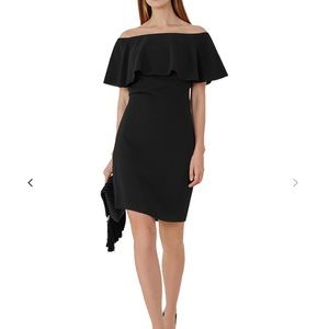 REISS BALM off shoulder dress